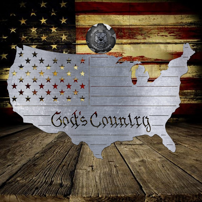 God's Country U.S. Outline