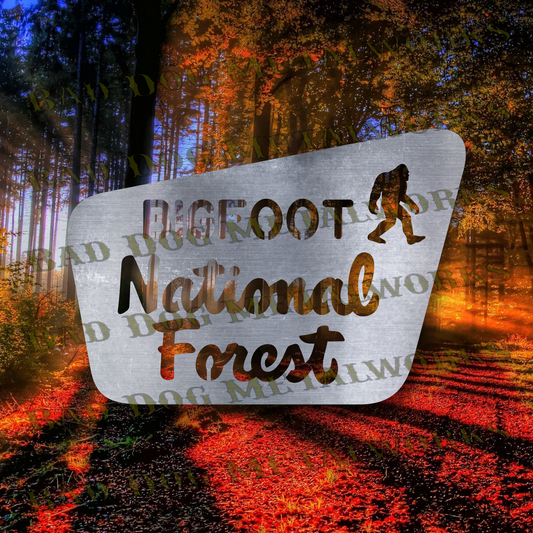 Bigfoot National Forest - Svg and Dxf