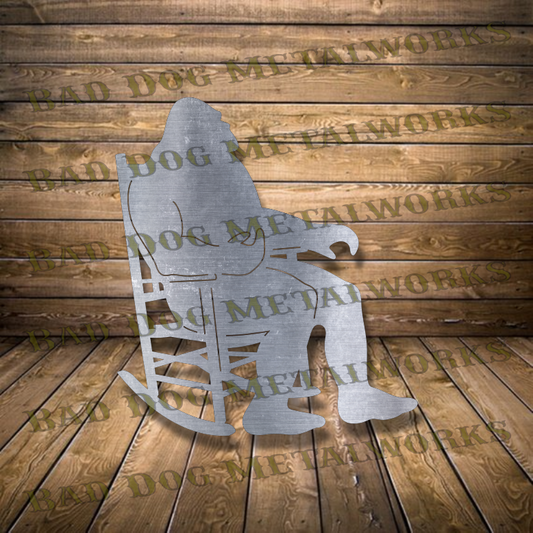 Rocking Chair Bigfoot - Svg and Dxf