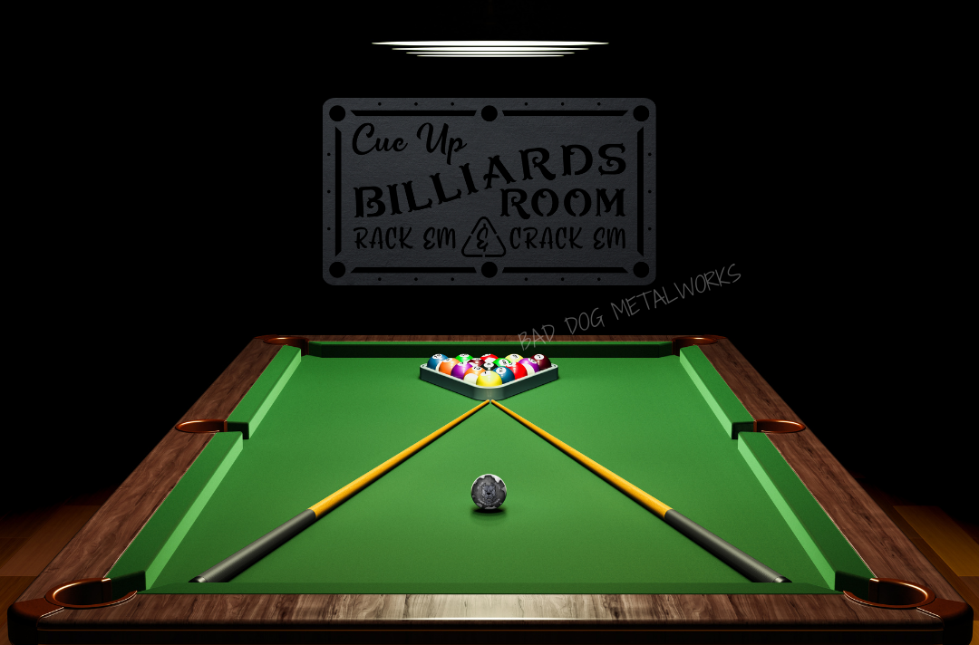 Personalized Billiards Table
