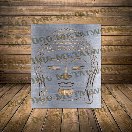 Buddha Head - Dxf and Svg