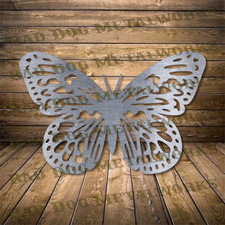 Monarch Butterfly - Dxf and Svg