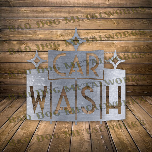 Car Wash - Dxf and Svg