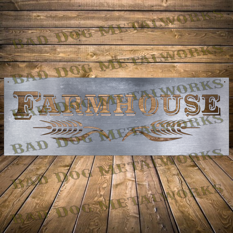Farmhouse - Dxf and Svg
