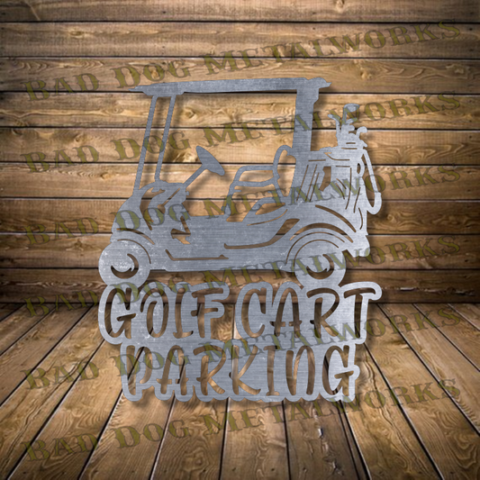 Golf Cart Parking - Dxf and Svg