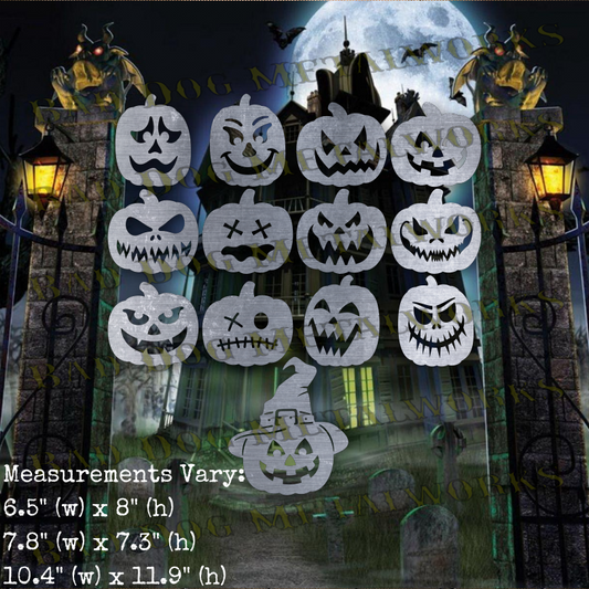 Halloween Pumpkin Bundle - Dxf and Svg