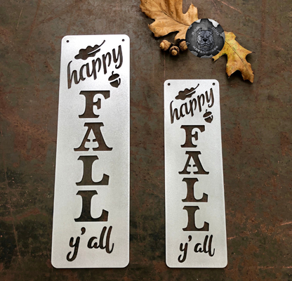 Happy Fall Y’all Plaque