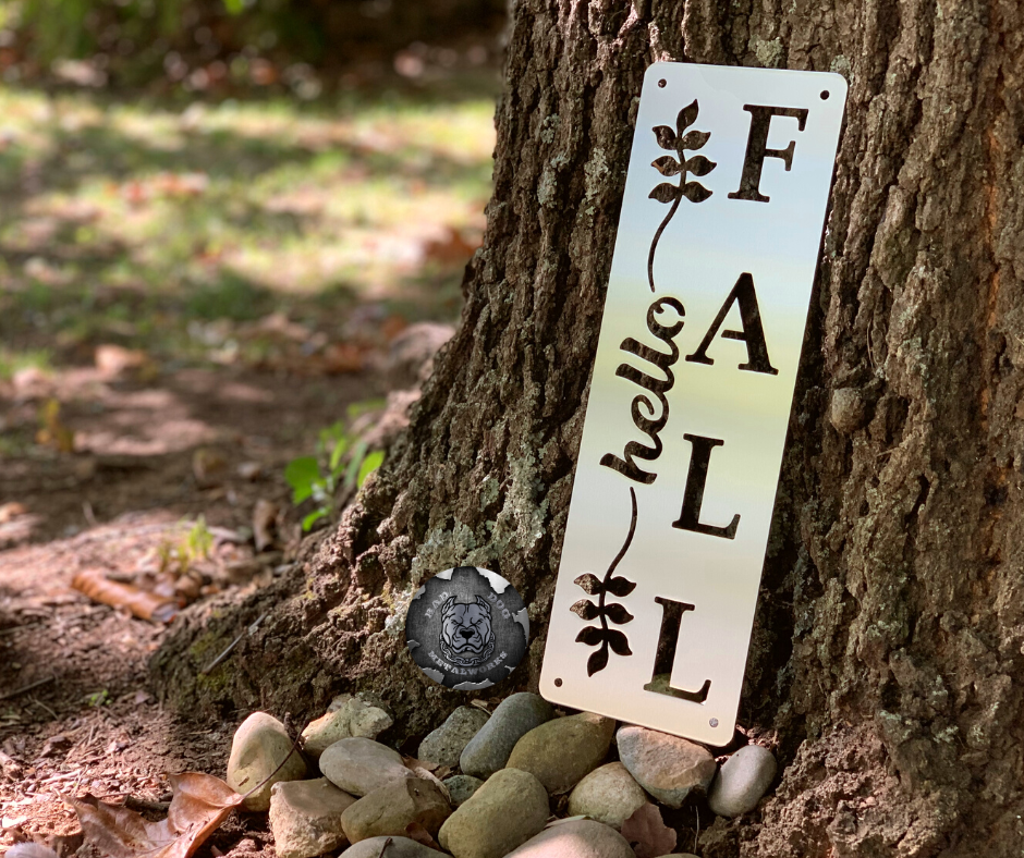 Hello Fall Plaque