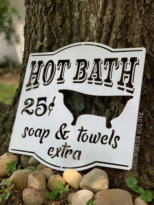 Hot Bath 25 Cents