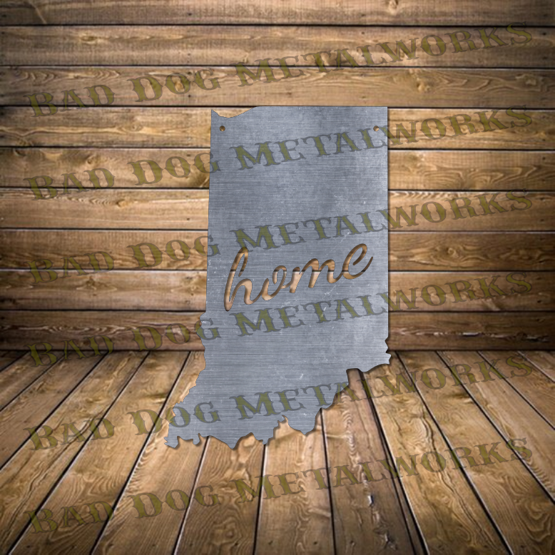Indiana Home - Dxf and Svg