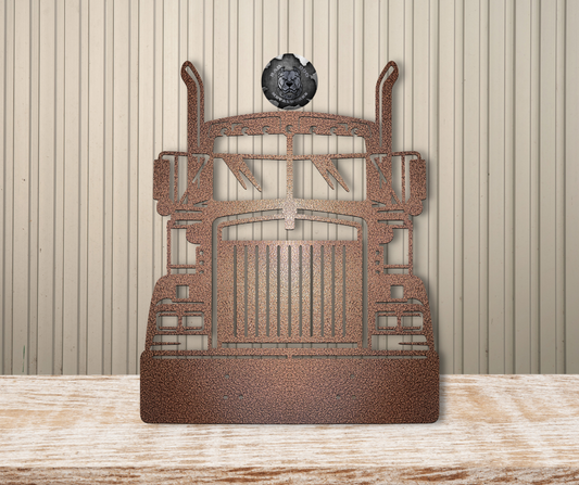 Kenworth Semi Metal Art