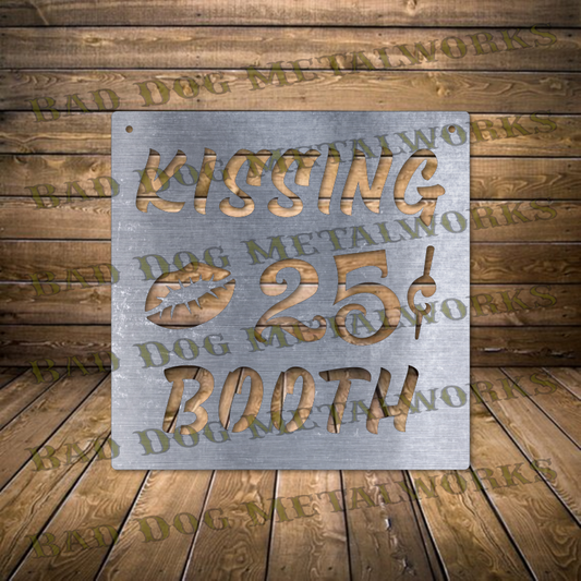 Kissing Booth - Dxf and Svg