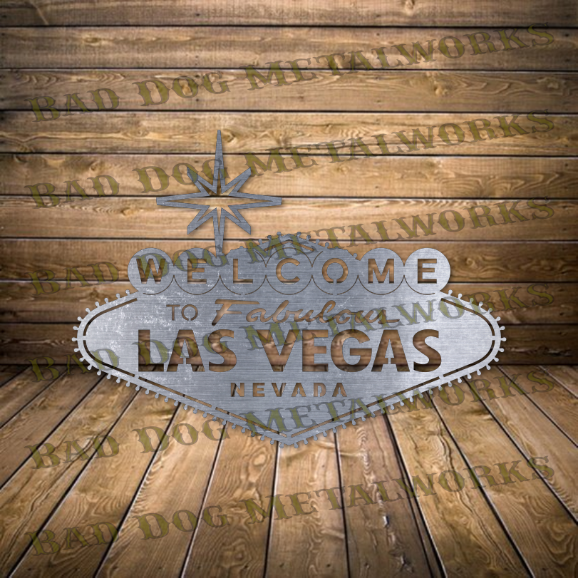 Welcome to Las Vegas - Dxf and Svg