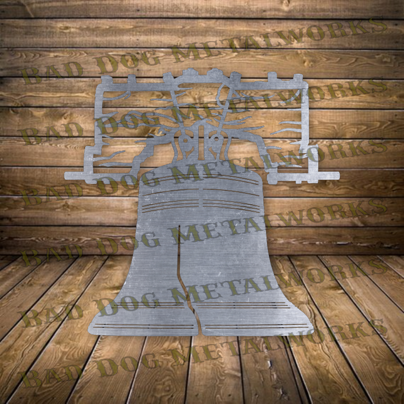 Liberty Bell - Dxf and Svg