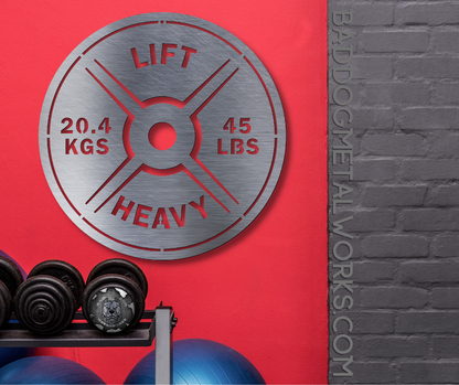 Lift Heavy Weight Plate
