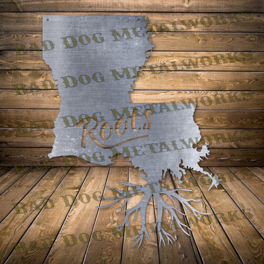 Louisiana Roots - Dxf and Svg