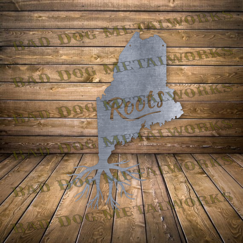 Maine Roots - Dxf and Svg