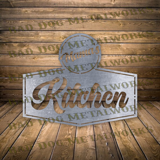 Mama's Kitchen - Dxf and Svg