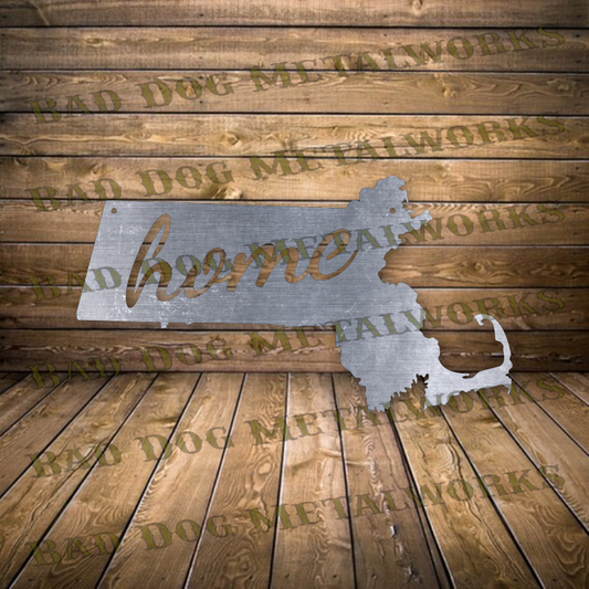 Massachusetts Home - Dxf and Svg