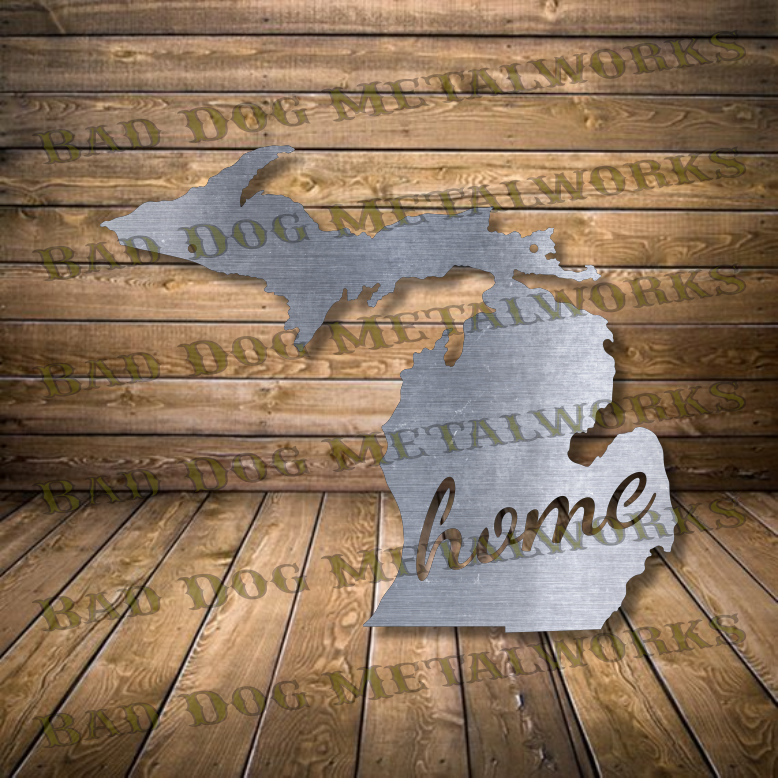 Michigan Home - Dxf and Svg