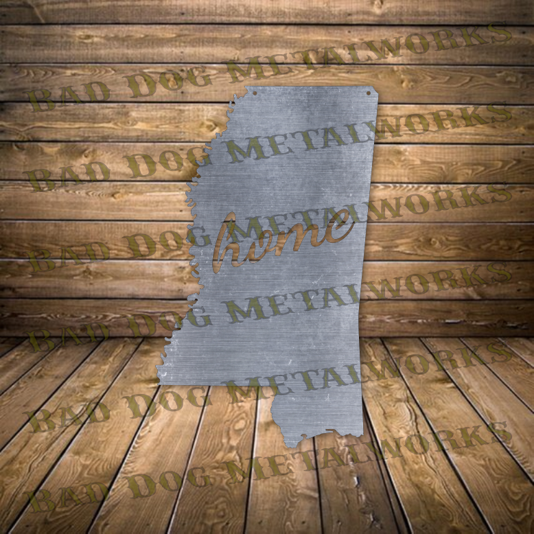 Mississippi Home - Dxf and Svg