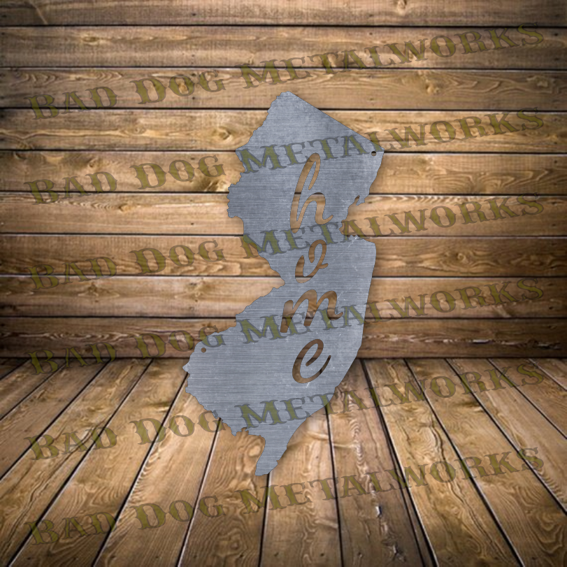 New Jersey Home - Dxf and Svg