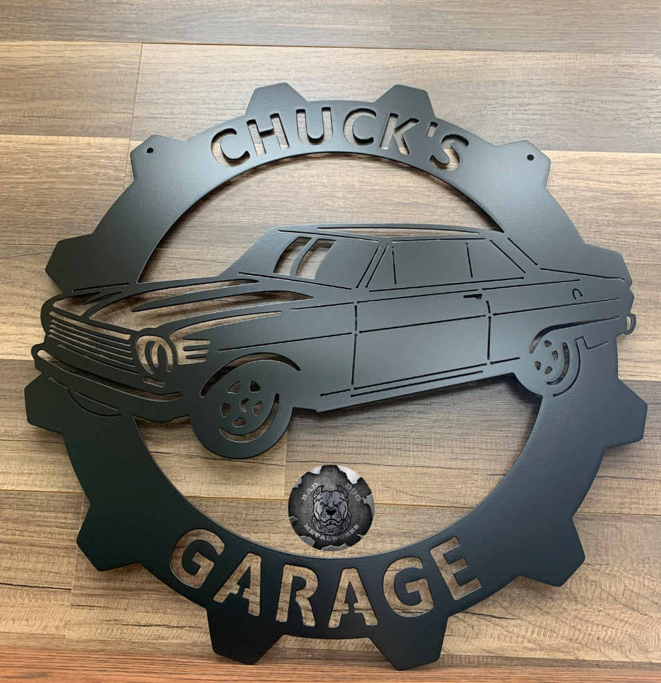 Chevy Nova Garage Monogram