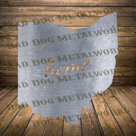 Ohio Home - Dxf and Svg