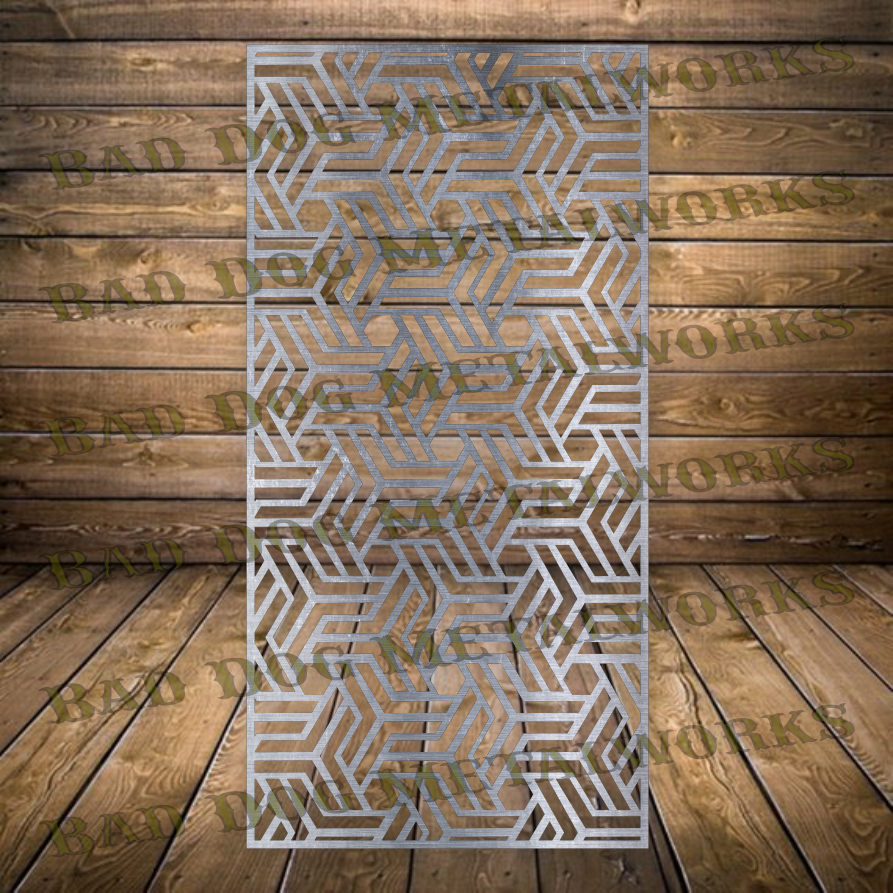 Decortive Line Pattern Dxf Abstract Lines Decorative Panel - Dxf and Svg – Bad Dog Metalworks