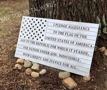 Pledge of Allegiance American Flag