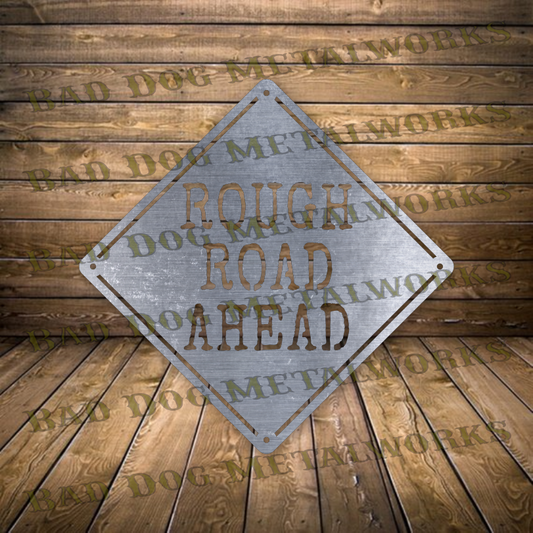 Rough Road Ahead - Dxf and Svg