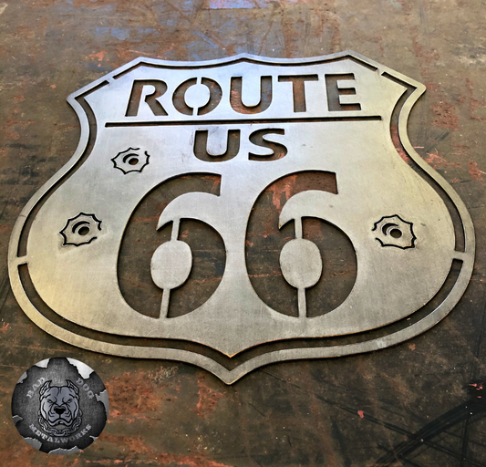 Route 66 Interstate Sign