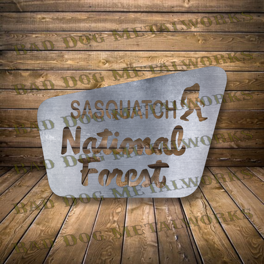 Sasquatch National Forest - Svg and Dxf