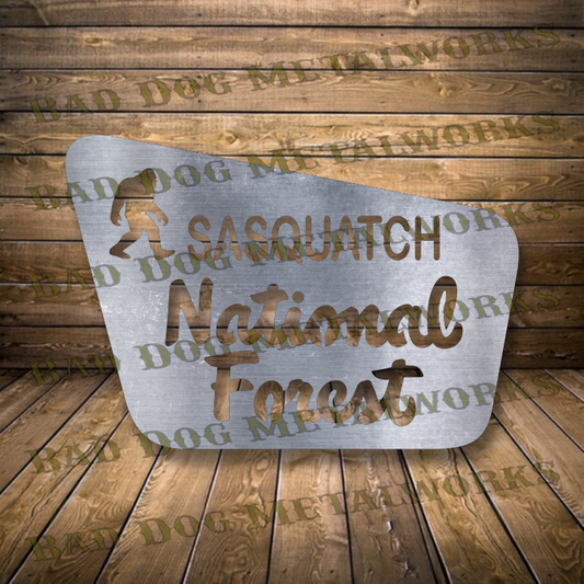 Sasquatch National Forest - Svg and Dxf