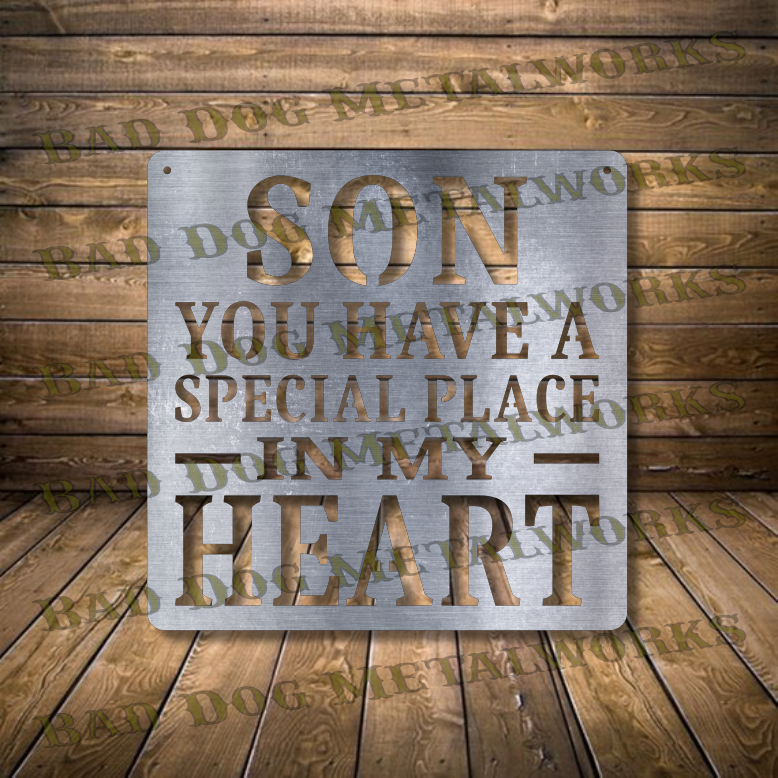 Family You Have a Special Place in My Heart Bundle - Dxf and Svg