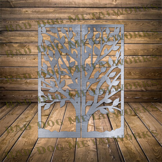 Tree Panels - Dxf and Svg