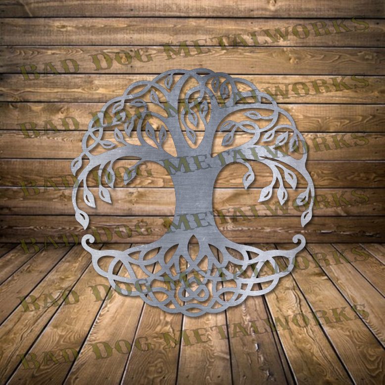 Celtic Tree of Life - Dxf and Svg