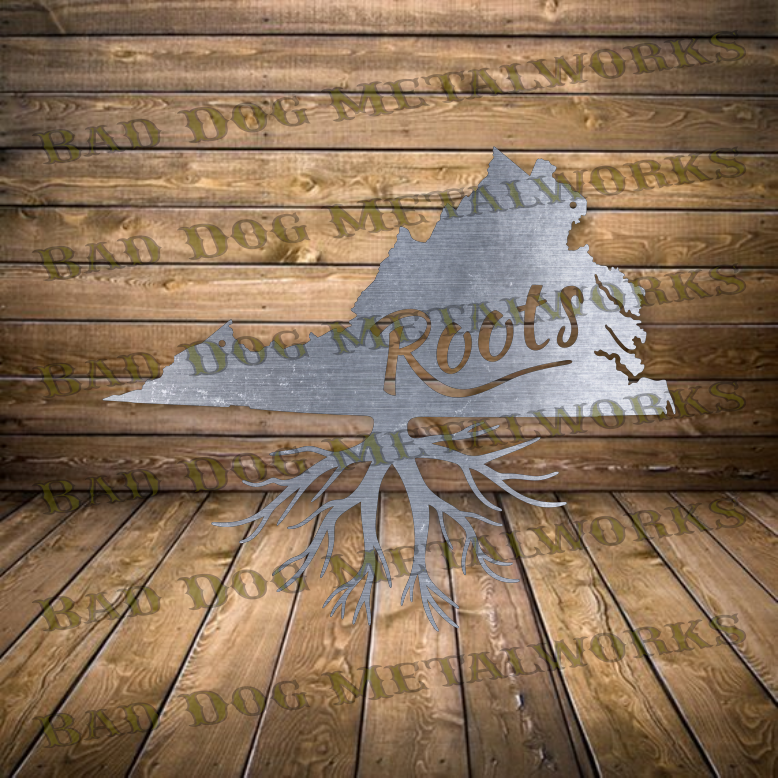 Virginia Roots - Dxf and Svg