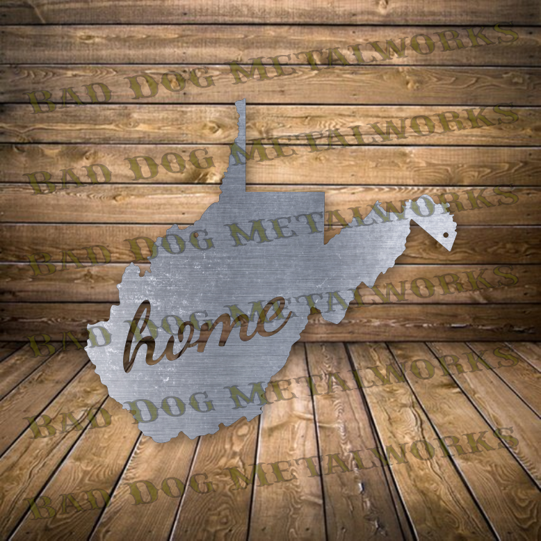 West Virginia Home - Dxf and Svg