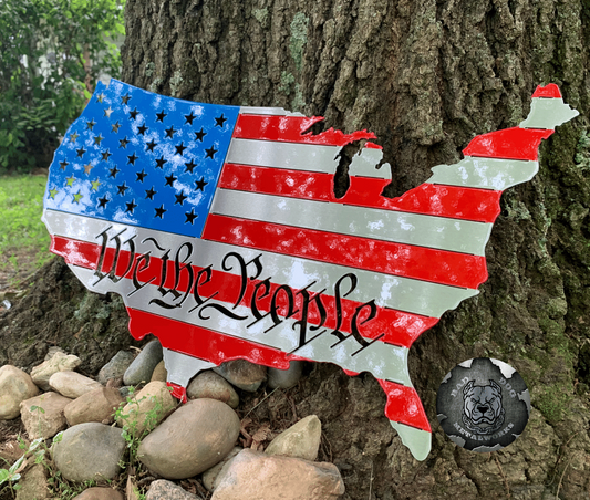 We The People U.S.A. Map