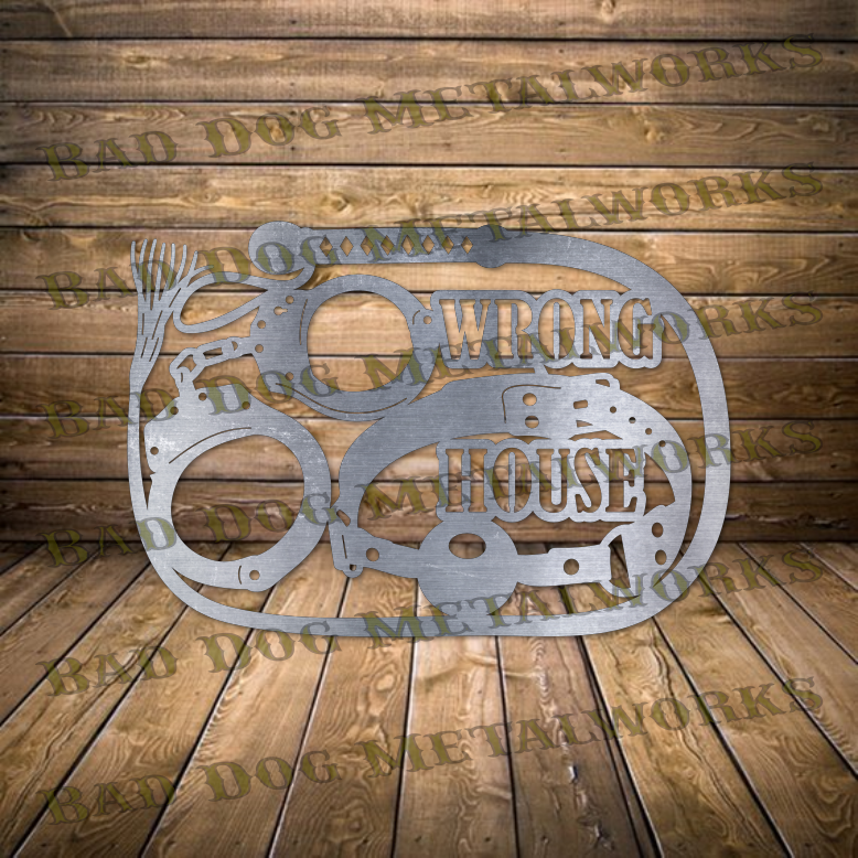 Kinky Wrong House - Dxf and Svg