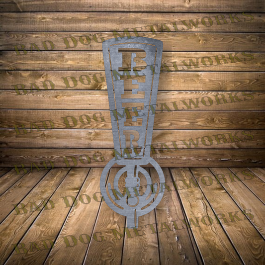 Beer Tap Handle - Dxf and Svg