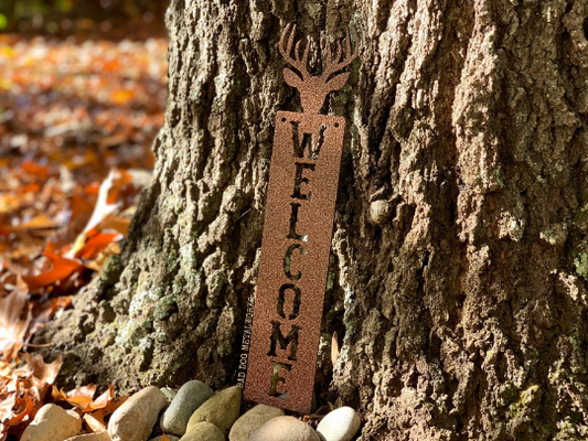 Deer Welcome Plaque