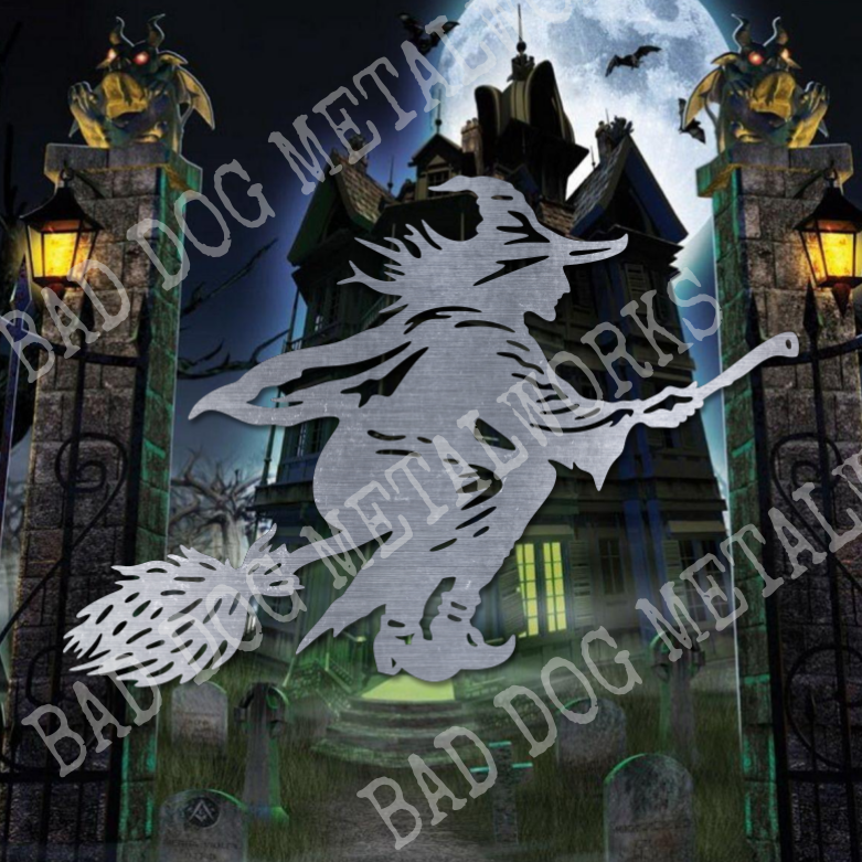 Halloween Witch - Dxf and Svg