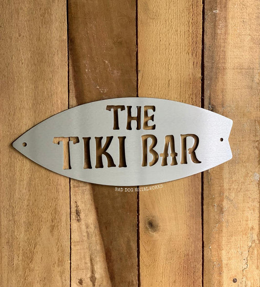 Tiki Bar Surfboard