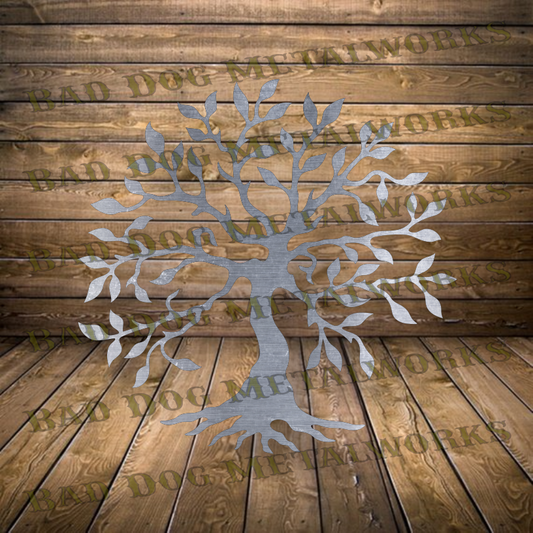 Olive Tree of Life - Dxf and Svg